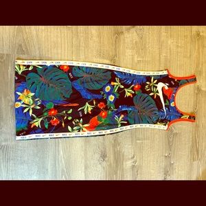 ISO Nike hyper femme floral midi dress